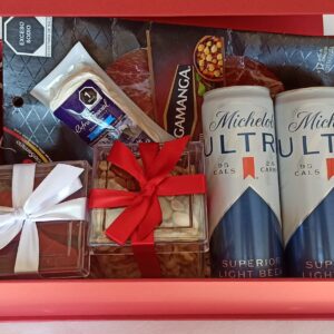 Estuche Jamón Serrano y Queso de Cabra